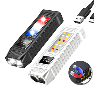 <span class=keywords><strong>2025</strong></span> nam châm mới nguồn ánh sáng kép Đèn pin sạc làm việc LED Đèn đọc sách khẩn cấp LED làm việc <span class=keywords><strong>Torch</strong></span> với túi Clip - Product Image 1