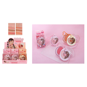 Paleta de Sombras de Ojos y Rubor de 2 Capas Multiusos Kiss Beauty, Paleta de Sombras de Ojos Cosmética Profesional de Larga Duración, Marca Privada - Product Image 4