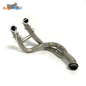 Embase d'échappement en alliage de titane pour <span class=keywords><strong>KTM</strong></span> 790/890ADV 790/890DUKE tuyau d'échappement avant de moto tuyau de courbure - Product Image 2