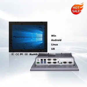 Window/Linux/Android/UB System 10.4/12.1/13.3/15/15.6/17/19/21.5 Inch Touch Screen Panel PC Industrial Computer Accessories