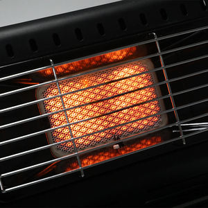 Riscaldatore <span class=keywords><strong>a</strong></span> <span class=keywords><strong>Gas</strong></span> Butano Portatile da 1L in Acciaio Inox e Ferro per Uso Esterno, Mini Stufa da <span class=keywords><strong>Campeggio</strong></span> e Patio - Product Image 6