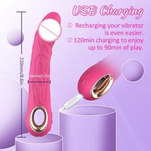 Yeni G spot stimülatör vajina titreşim masaj yapay penis vibratör seks oyuncakları kadınlar için - Product Image 4