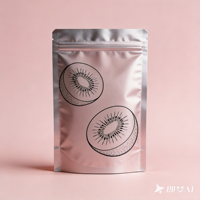 Produits fruitiers acclamés, Snack Halal FD Melon Hami en sachet, conception personnalisable, taille réelle du fruit, support de correspondance, faible MOQ, vente en gros