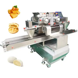 Commercial Mooncake Filling Stuffed Machine Pineapple Cookie Maker Machine Trays Aligning Machine