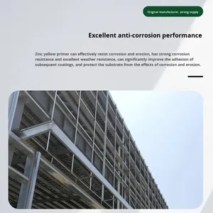 Peinture d'apprêt jaune époxy-zinc anticorrosion pour structures métalliques en acier, revêtement industriel marin - Product Image 4