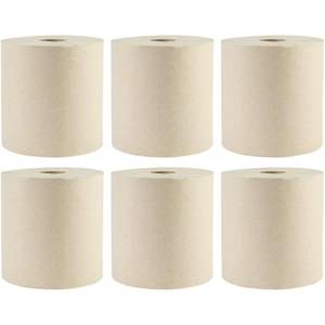 Distributeur de serviettes humides Boardwalk 29GREEN32GREEN-BNDL 12,31 po X 9,31 pouces X 15,94 pouces. Papier 1 plis, 8 pouces Distributeur mécanique mains libres X - Product Image 3