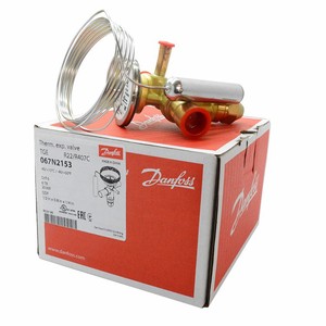   Vanne d'expansion thermique R22/R407C 1/2 po x 5/8 po x 1/4 po à équilibrage externe pour la réfrigération et la climatisation - Product Image 1