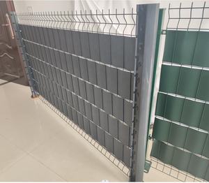 Clôture dure Sichtschutzstreifen Bande plastique PVC Bande de clôture d'intimité Bande de clôture Résistance aux UV PE Métal cinta pvc privacidad - Product Image 5