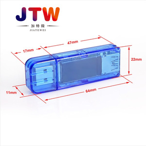 JTW AT35 USB <b>Battery</b> Capacity <b>Tester</b> 0-24V Voltage Current Meter For Li-ion <b>Battery</b> Testing - Product Image 3