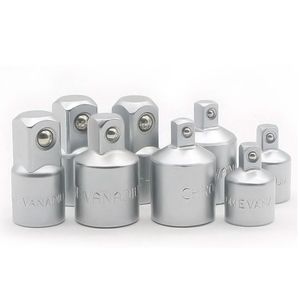 WZAUTO工业级适配器减速器插座母公尺寸转换镀铬铬钒合金1/<span class=keywords><strong>2</strong></span> “<span class=keywords><strong>3</strong></span>/8” 1/4 “方形驱动 - Product Image 1