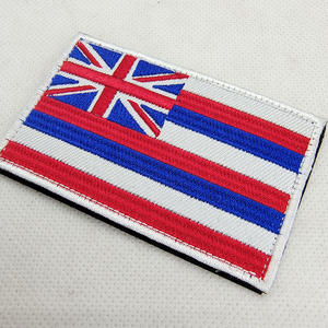 ธงชาติ 50 รัฐของสหรัฐอเมริกา ผ้าแคนวาสคุณภาพสูง ปักด้วยเรซิ่น พร้อมเลื่อม ติดเย็บ/ติดตีนตุ๊กแก - Product Image 6