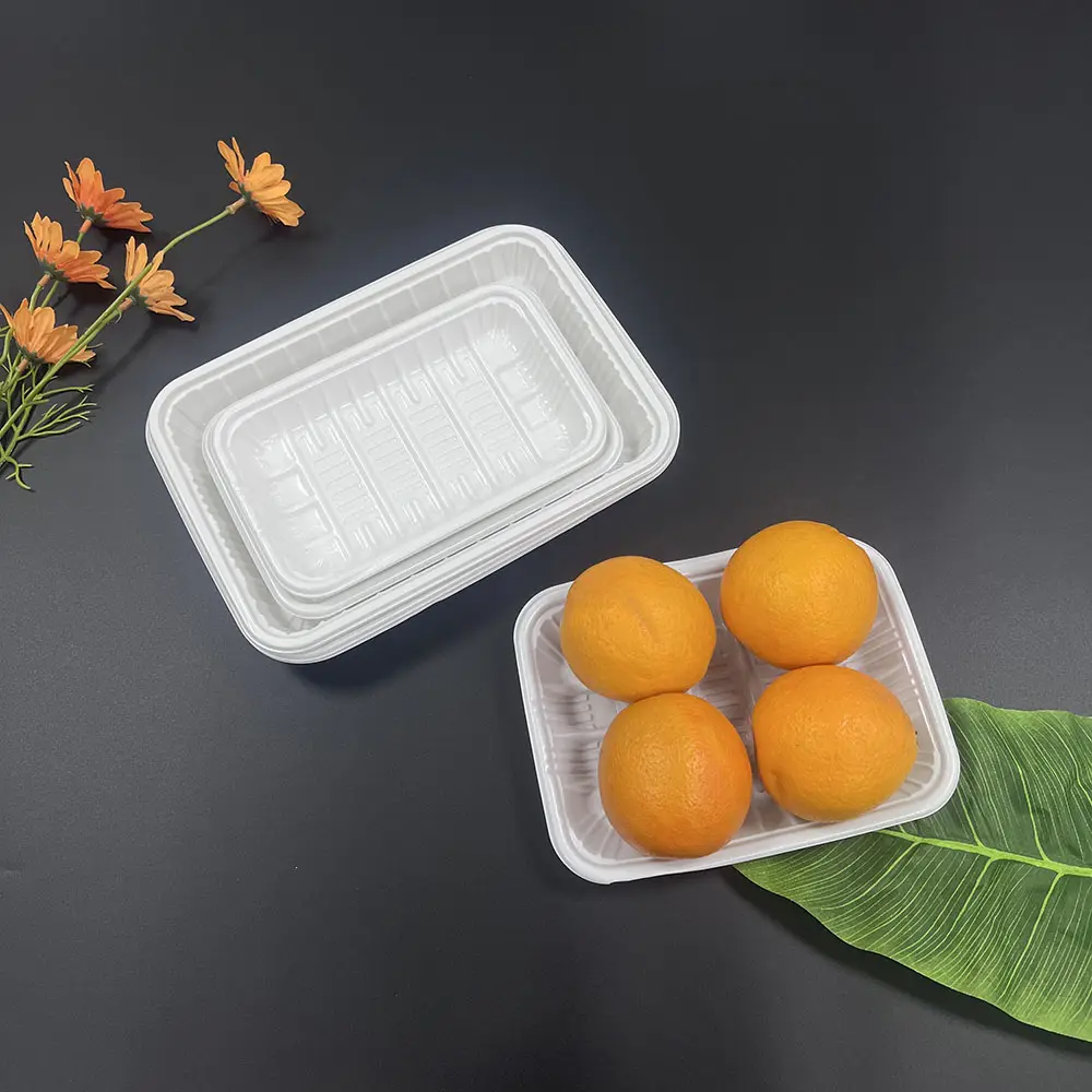 Emballage alimentaire personnalisé Blister PET PP jetable viande de poulet congelée plateau alimentaire en plastique