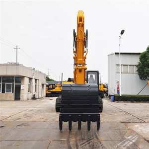 Excavatrice hydraulique Sinomach 18T, petite sur chenilles, capacité de godet 0,45-1,2 m³, pompe moteur, moteur Yanmar, vérin YUKEN - Product Image 2