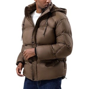 เสื้อแจ็คเก็ตผู้ชายแบบหนาพิเศษสำหรับฤดูหนาว มีฮู้ด ลายพิมพ์ สไตล์สตรีทแวร์ - Product Image 5