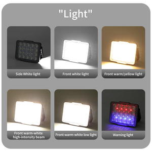 Faretto <span class=keywords><strong>LED</strong></span> Solare Impermeabile Weidasi - Illuminazione di Emergenza Portatile Ricaricabile USB per Uso Esterno - Product Image 4