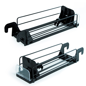 Système de poussoir automatique pour étagères métalliques suspendues à voie unique pour supermarchés - Product Image 4