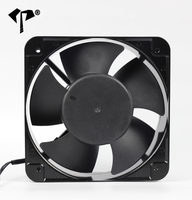 Ventilateur axial en alliage d'aluminium 15050 EC 150*150*50mm 100-240VAC pour armoire industrielle, ventilateur d'évacuation d'air en stock, prêt à être expédié