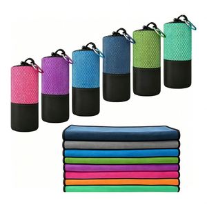 Quick Dry Microfiber Travel Sports Portable Super Absorbent Gym Camping Beach Yoga Swimming Towel - Product Image 1