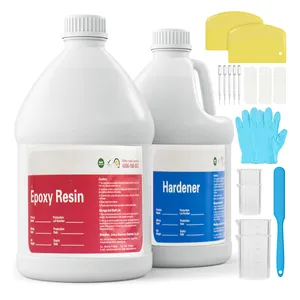 2 Deel Clear Epoxyhars En Verharder Kit Para Resina Epoxi Voor Hout Epoxy Klokken