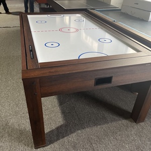 Bàn Bi-a Xoay Nhiều Trò Chơi <span class=keywords><strong>7</strong></span> Chân 4 Trong <span class=keywords><strong>1</strong></span> Với Bàn Chơi Khúc Côn Cầu Trên Không Bàn Ăn Tennis - Product Image 3