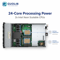 Dell EMC PowerStore 500T, stockage unifié, 25 emplacements pour disques NVMe de 2,5 pouces, 192 Go de mémoire pour la virtualisation de centre de données, base de données