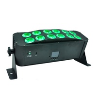 Chine vente en gros alimenté par batterie Par lumière 12x18W RGBWA + UV 6in1 LED Dmx batterie sans fil mariage Uplight pour scène fête Disco