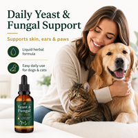 Complément Liquide Premium pour Animaux de Compagnie : Soutien Contre les Mycoses à Base d'Origan et d'Extrait de Neem pour le Bien-être Quotidien des Chiens et des Chats