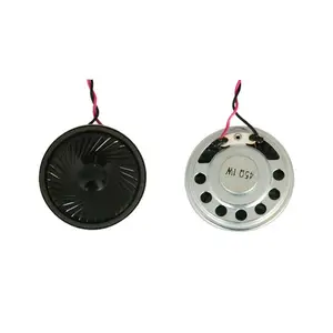 Buen rendimiento 50mm 45ohm 1w delgada altavoz mylar fabricante