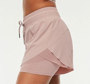 2022 gros femmes 2 en 1 Shorts de course Double couche séchage rapide Yoga Gym entraînement Shorts athlétiques pour les femmes avec poches - Product Image 5
