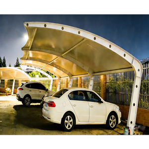 Cocheras para Complejos Comerciales, Estructura Tensada de PVC, Toldo Cantilever para Estacionamiento, Cobertizo para Estacionamiento - Product Image 2