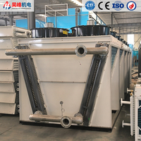 Refroidisseur industriel Aidea à air sec avec ventilateur axial, tubes à ailettes, refroidissement par air 220V/380V 900 CFM, refroidissement par immersion