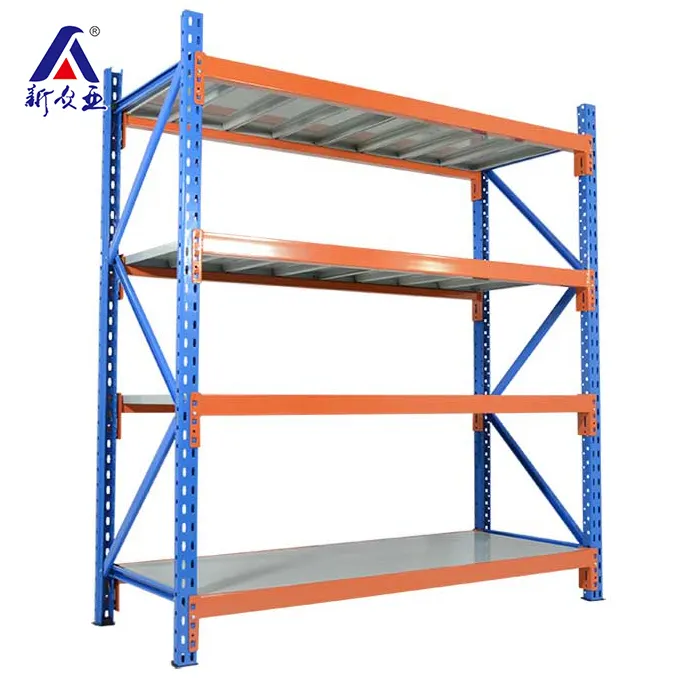 China Industrial storage shelf warehouse shelving rack steel frame shelves racking system shelf heavy duty for the store