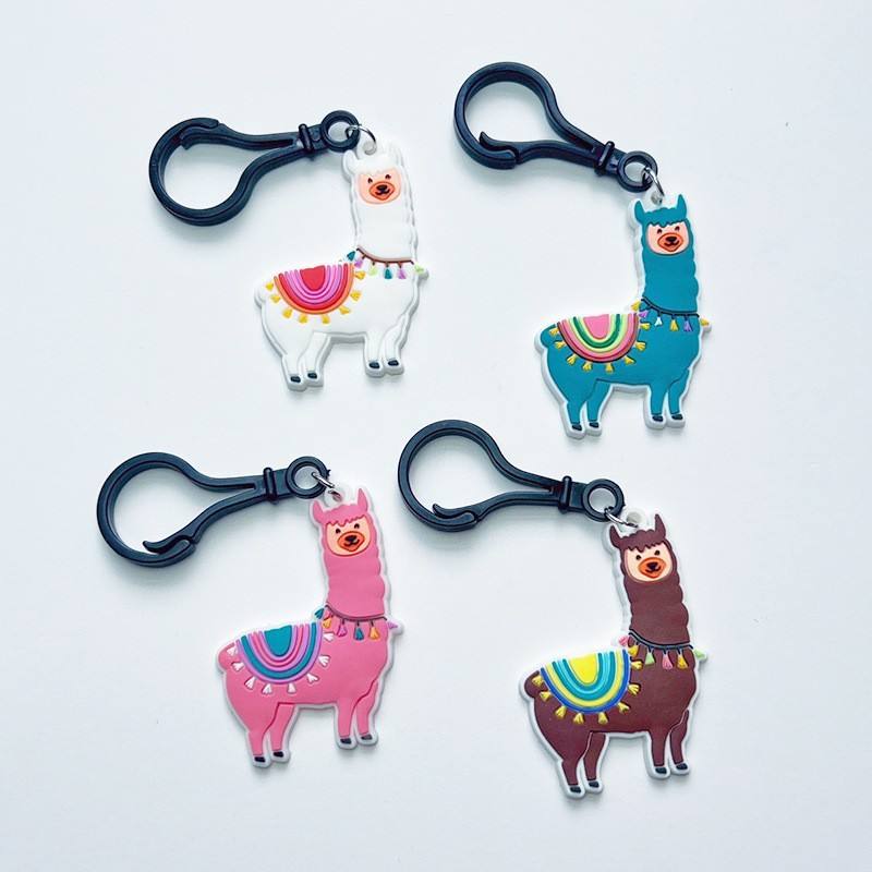 Alpaca Keychain Random Color One Piece