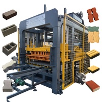 Machine Automatique KAIDONG QT4-15B à Méthode Hydraulique et Vibrante pour la Fabrication de Briques Creuses en Ciment et de Blocs de Pavage en Béton