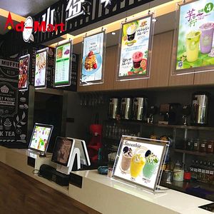 Panel Magnético Delgado Chungkong con Marco de Aluminio, Pantalla LED para Menús de Restaurantes, Caja de Luz de Cristal para Publicidad - Product Image 5