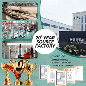 Poêle à frire en titane antiadhésive <span class=keywords><strong>de</strong></span> qualité alimentaire, classique, à cinq couches, pour cuisine domestique, 20/24/28 cm, vente en gros - Product Image 6