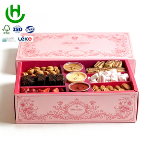 Caja de Regalo de Cartón con Logotipo Personalizado para Eventos de Té de la Tarde, Precio Competitivo de Fabricante - Product Image 2