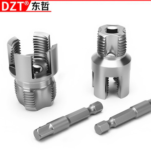 Dzt Pipe <b>Threading</b> <b>Tool</b> 1/2 In Npt Internal External Thread Die For Water Pipe Ppr Manual Threader Professional Grade - Product Image 1