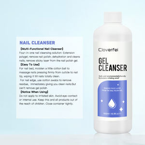 Nettoyant pour ongles 500 ml, dégraissant pour surface collante, nettoyant liquide pour ongles - Product Image 2