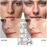 Sérum Éclaircissant Cosmétique Hydratant Lyophilisé à l'Acide Tranexamique Bio pour Réduire les Taches Brunes et Soigner la Peau du Visage
