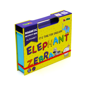 2025 éducation créative chaude et livre de puzzle d'apprentissage de l'<span class=keywords><strong>alphabet</strong></span> et des lettres magnétiques - Product Image 1