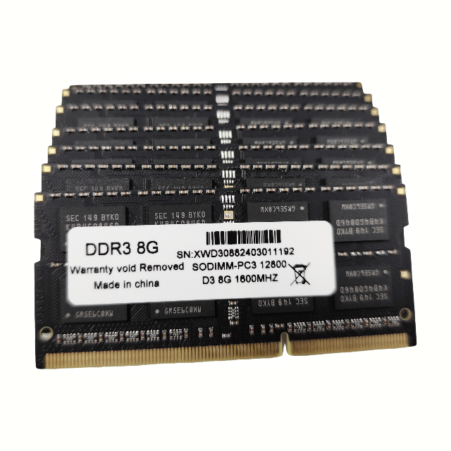 Factory Wholesale Computer Memory DDR3 4G 8G 1333 1600 MHz 204 Pin Memory Module Laptop DDR3