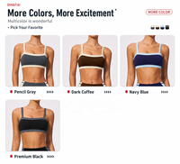 Ensemble de yoga pour femmes Dingtai, nouveau design, color block, soutien-gorge et short effet seconde peau, 2 pièces, nylon et élasthanne, vêtements de sport