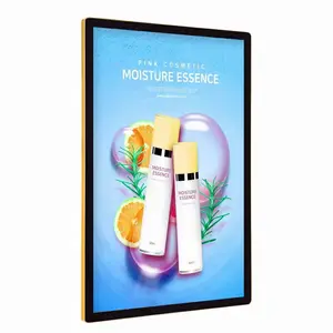 Hot Selling LED Acrylic Frame Magnet Open Magnetic Movie Light Box With Printed Backlit Advertising Poster Slim Light Box