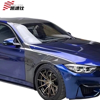 Fender Serat Karbon KSUI untuk BMW F30 F35 2019+ Seri 3 Model Sarang Lebah Karbon Forged AR Fender Serat Karbon Baru