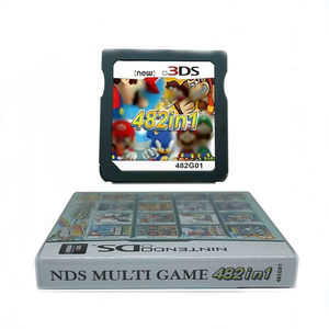 Chariot de carte de cartouche de jeux vidéo 482 en 1 pour Nintendo DS NDS 3DS XL - Product Image 1