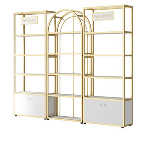 Kệ sàn Nordic Thẩm mỹ viện Mỹ phẩm cửa hàng trưng bày tủ Nail Salon hiển thị phụ kiện kệ lưu trữ - Product Image 1