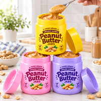 Botol Plastik Saus Cabai Pedas, Selai, Kecap, Selai Kacang, dan Saus Lainnya Ukuran 250ml & 500ml, Model Terbalik, Dengan Logo