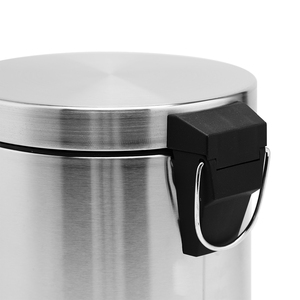 ถังขยะสแตนเลสขนาดเล็กพร้อมฝาปิดและแป้นเหยียบ 5 ลิตร ถังขยะขนาดเล็ก สีและขนาดตามสั่ง สำหรับใช้ภายในอาคาร - Product Image 4