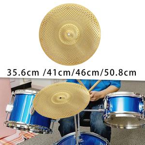Professional <b>14</b>-Inch Practice <b>Cymbal</b> Set for Drummers Drum <b>Cymbal</b> Replacement Hardware Drum Accessories - Product Image 2